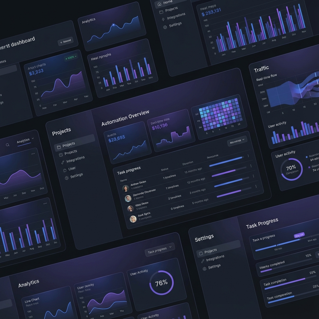 BTP Dashboard Mockup